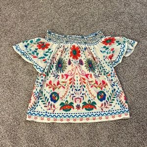 Boutique off the shoulder top